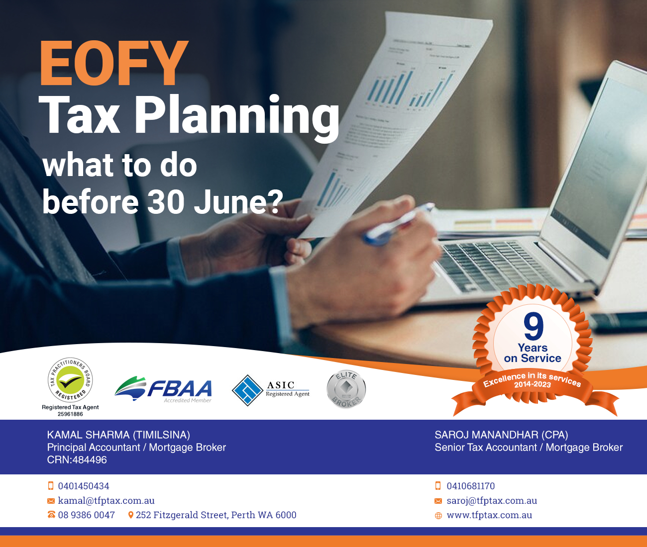 EOFY Tax Planning- 2023